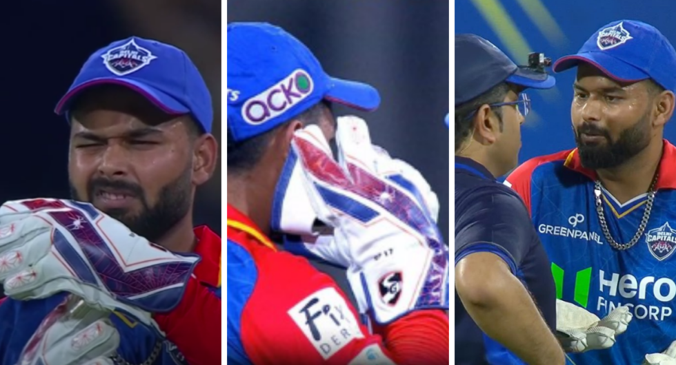 Rishabh Pant was involved in another controversy with the DRS during Delhi Capitals’ game with Lucknow Super Giants today (April 12)