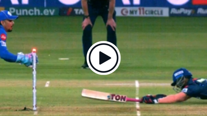 Watch: LSG batter bizarrely run out despite almost entire bat being inside the crease