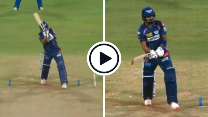 Watch: KL Rahul caps off 20-run over with 'classy' helicopter shot