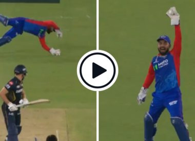 Watch: Wrong-footed Rishabh Pant dives to his left to catch David Miller