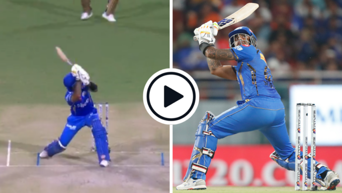 Watch: 'Vintage' - Suryakumar Yadav scoop-flicks Kagiso Rabada full toss into top tier