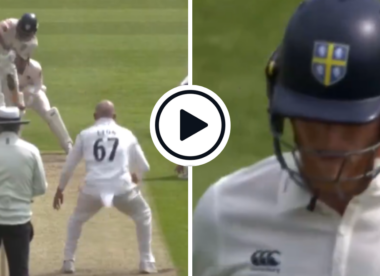 Watch: Nathan Lyon dismisses Ben Stokes cheaply in County Championship