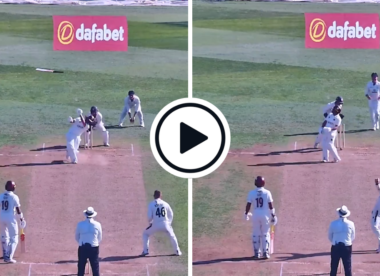 Watch: Northants opener loses bat, gets bowled in bizarre County Championship dismissal