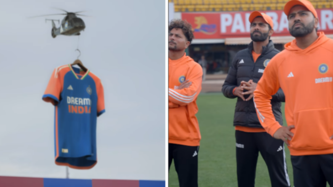 India’s new T20I jersey: Adidas unveil orange-sleeved kit for T20 World Cup 2024