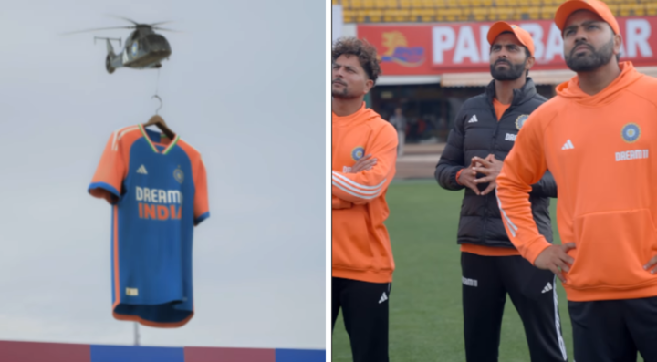 India’s new T20I jersey for T20 World Cup