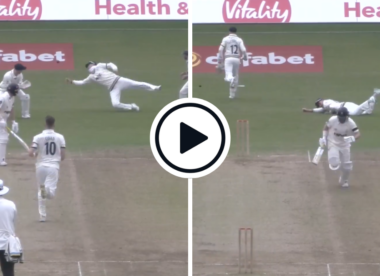 Watch: Joe Root drops brother Billy at first slip in County Championship fixture