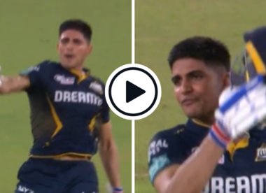 Watch: Shubman Gill responds to T20 World Cup omission with pointed, emotional century celebration