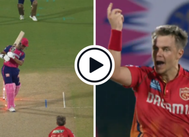 Watch: Sam Curran gives Yashasvi Jaiswal send-off after breaching defence with inswinger