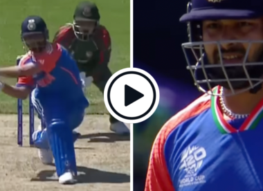 Watch: Pant smashes three sixes off Shakib over in T20 World Cup warm-up